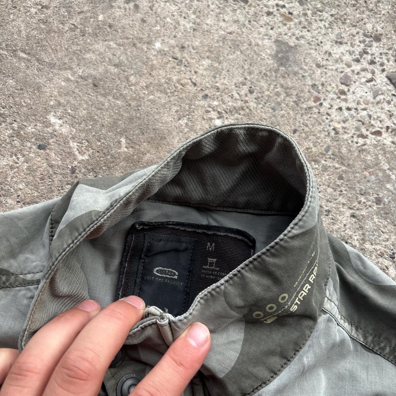Grey Camo G-Star Raw Utility Jacket - M
