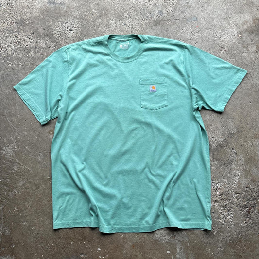 Teal Carhartt T-shirt - XXXL