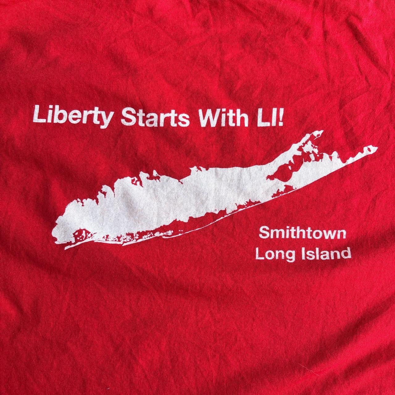 Red Coca Cola Liberty Graphic T-Shirt