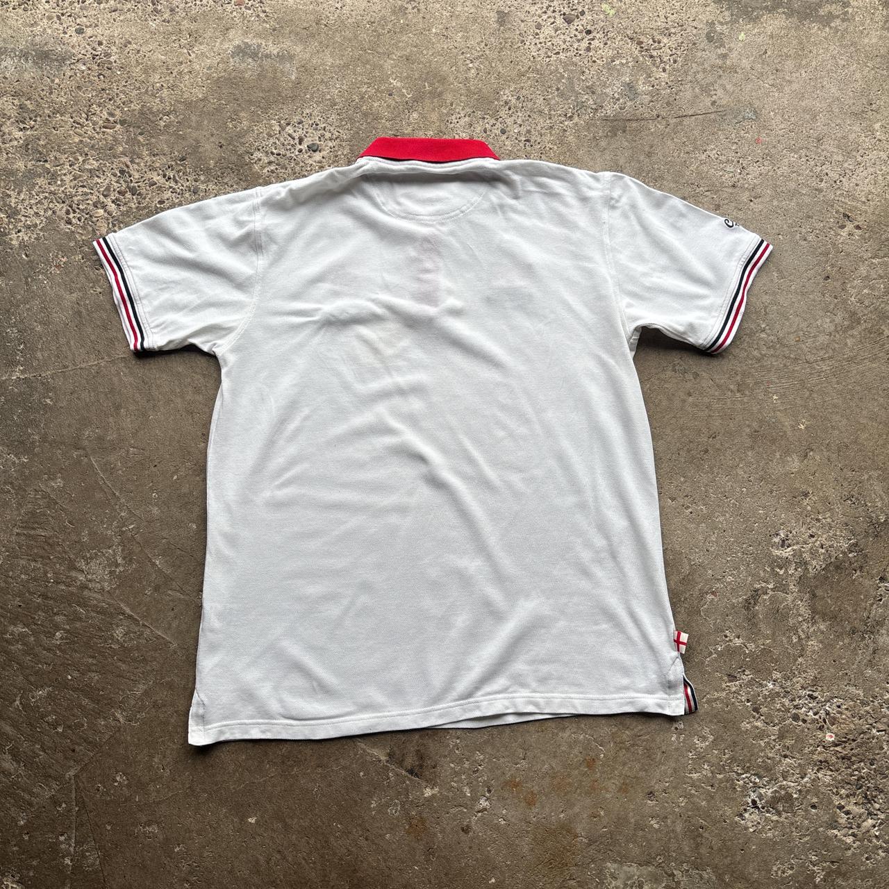 White Cotton Traders England Rugby polo shirt - L