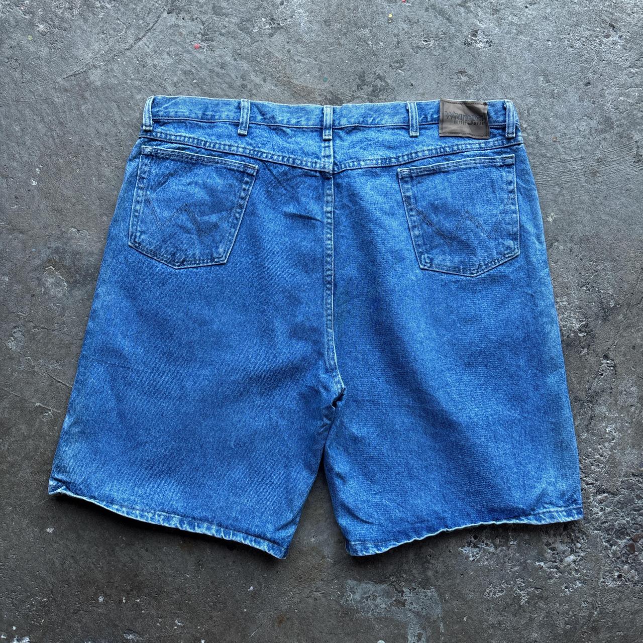 Light Blue denim Wrangler Jorts