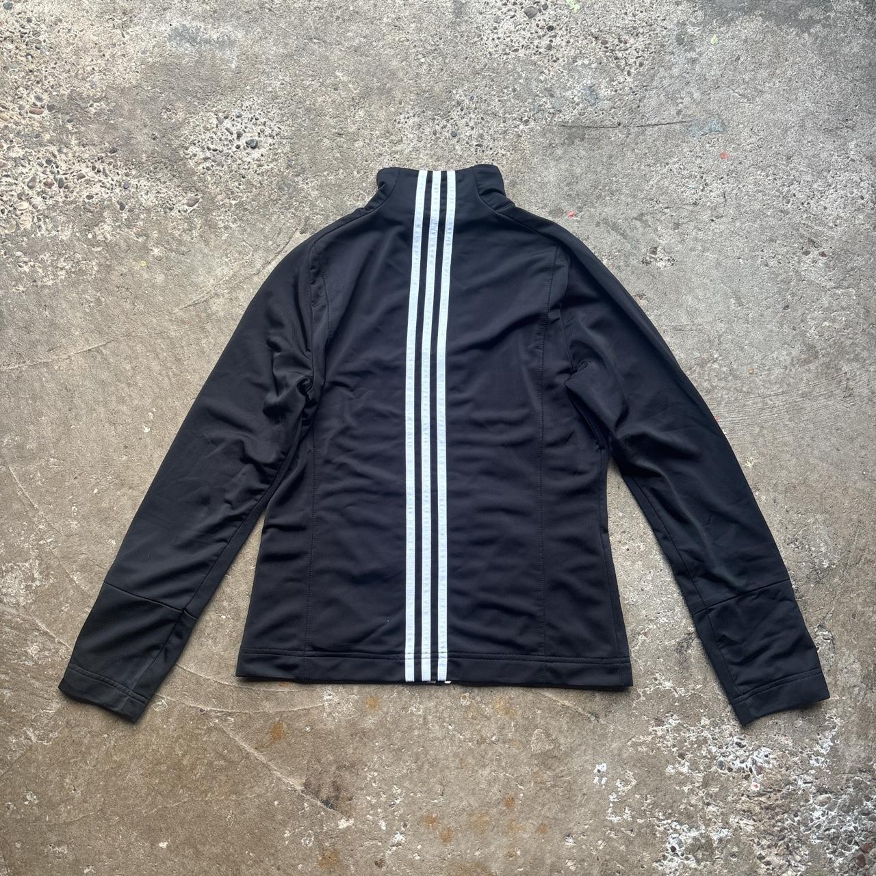 00s Black Adidas track jacket