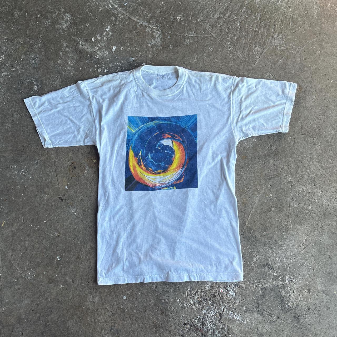 White T-Shirt w/ Front Graphic