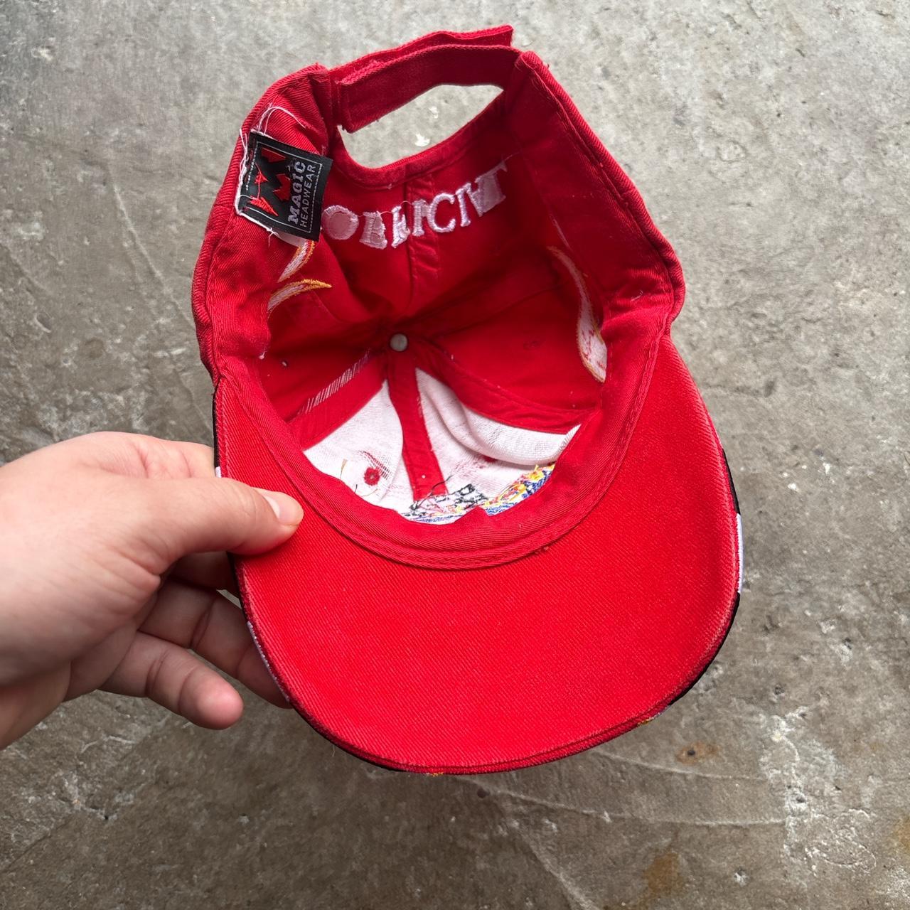 00s Red Racing Cap - OS