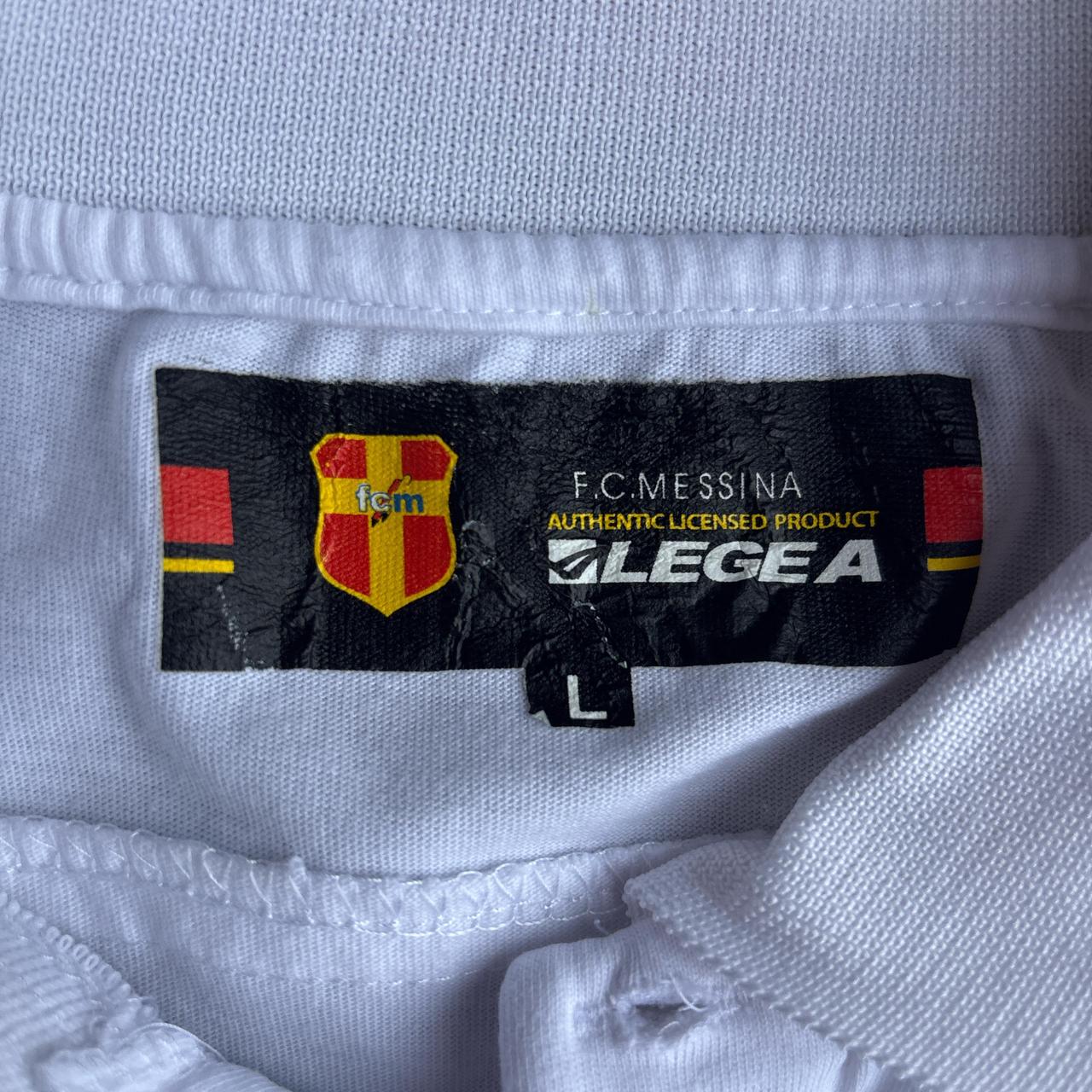 White Messina Legea Polo Shirt 2008/10 - L