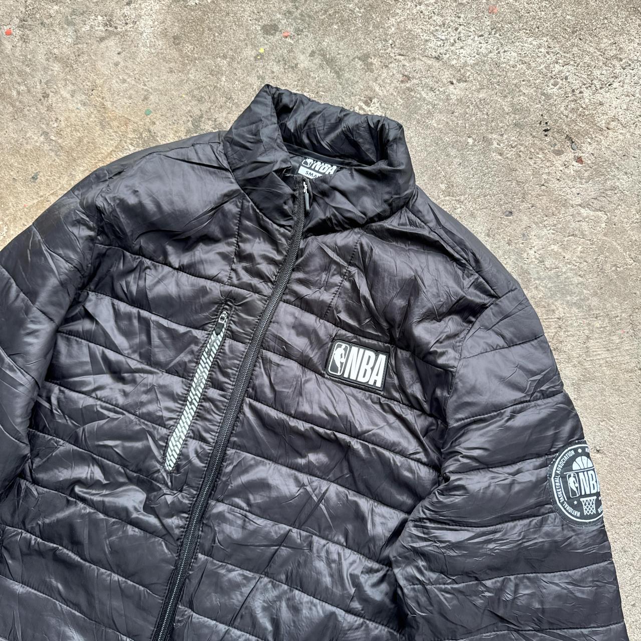Black NBA puffer jacket