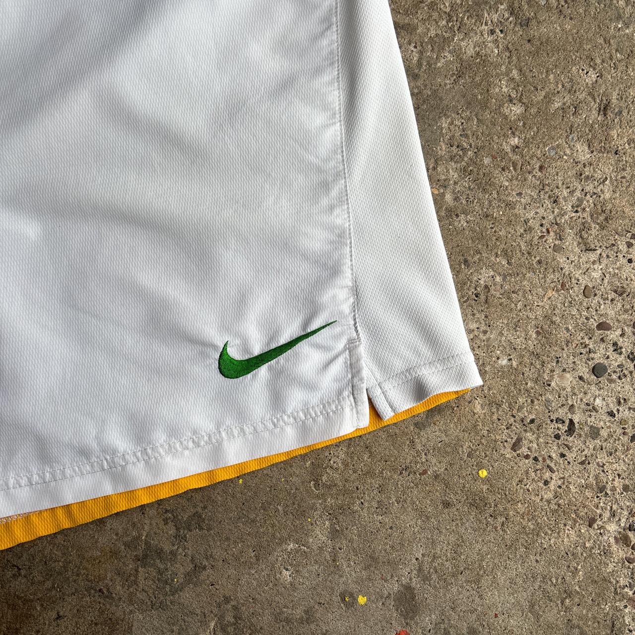 White Celtic FC Nike Football Shorts - L