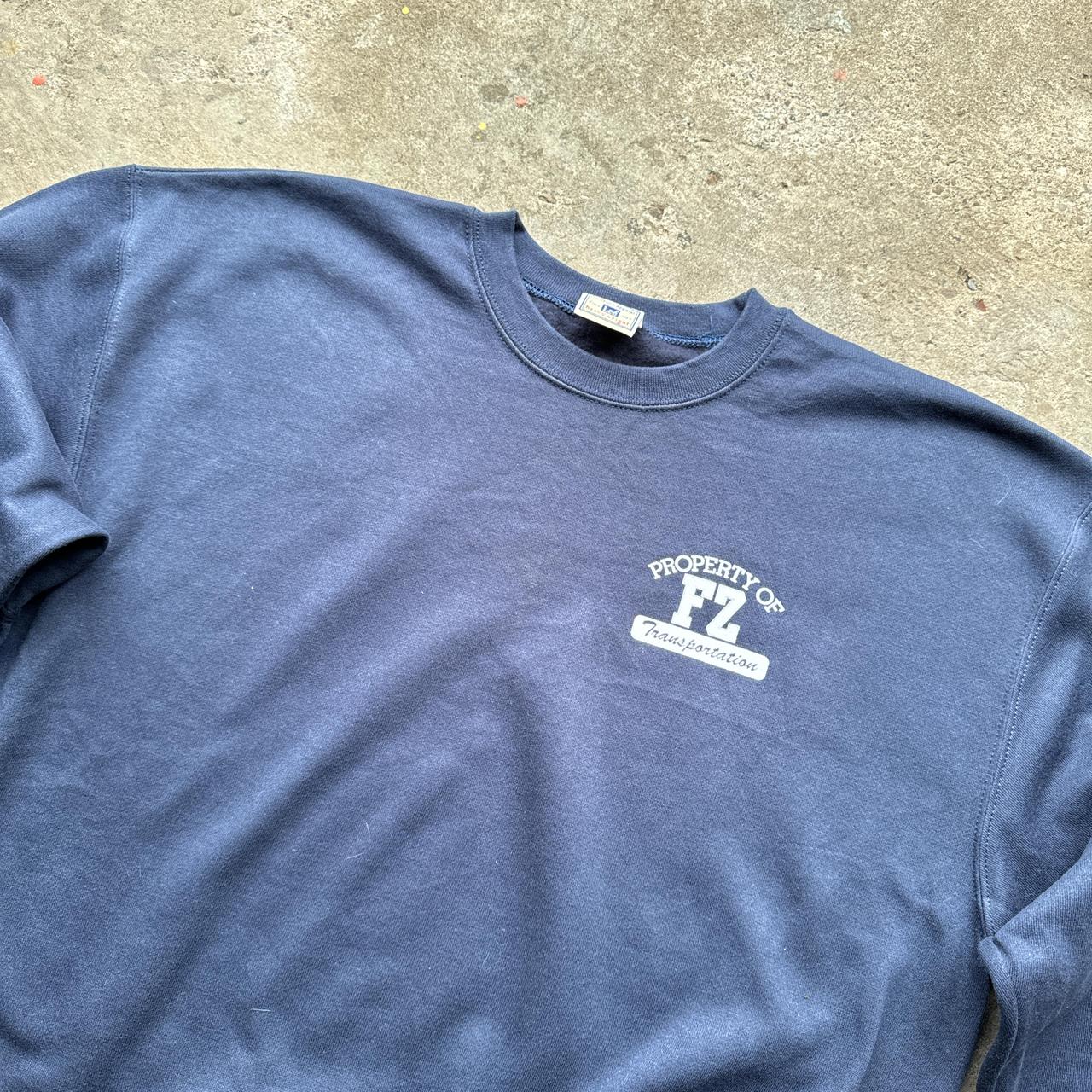 Lee Navy sweatshirt with white print