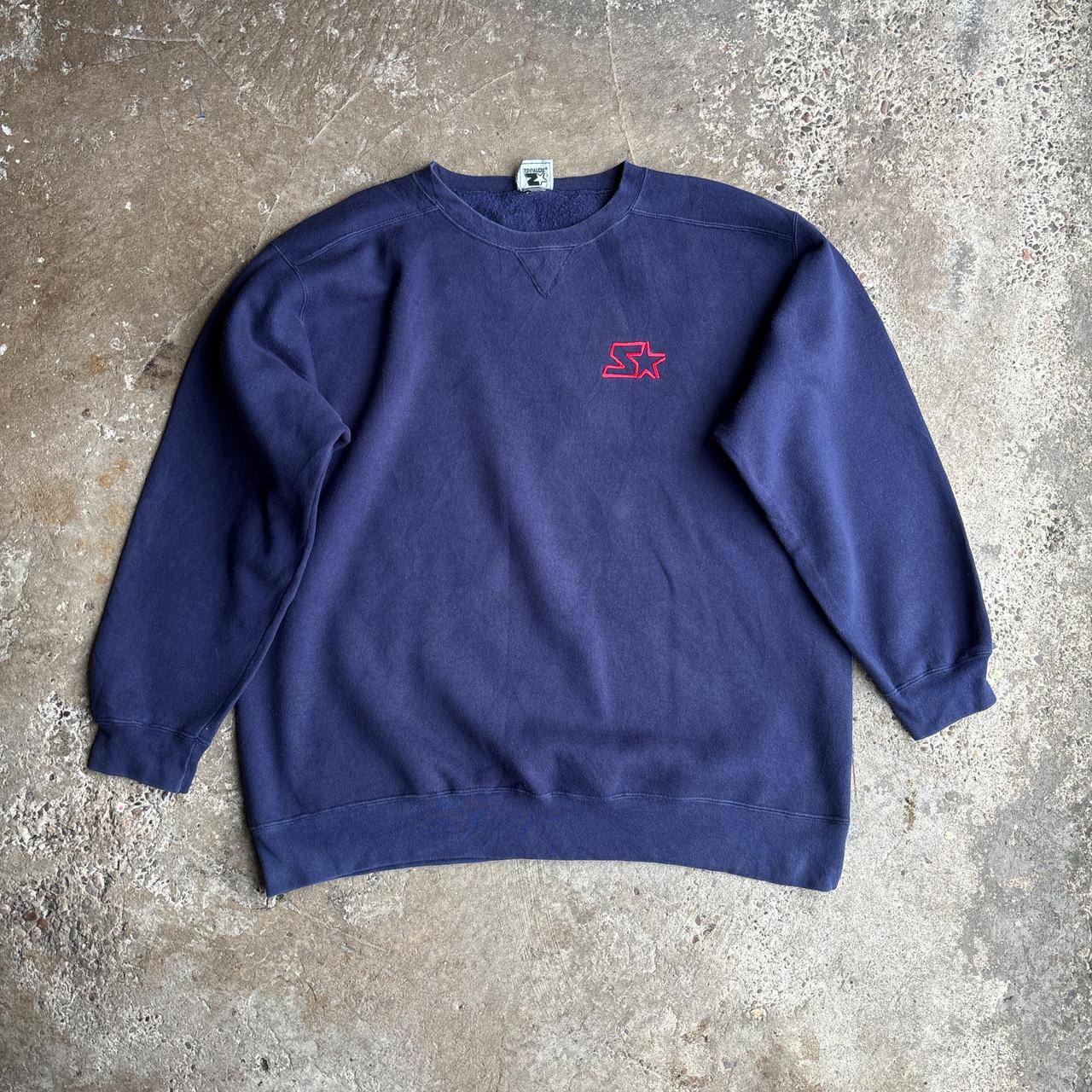 Navy Blue Starter Sweatshirt - 3XL