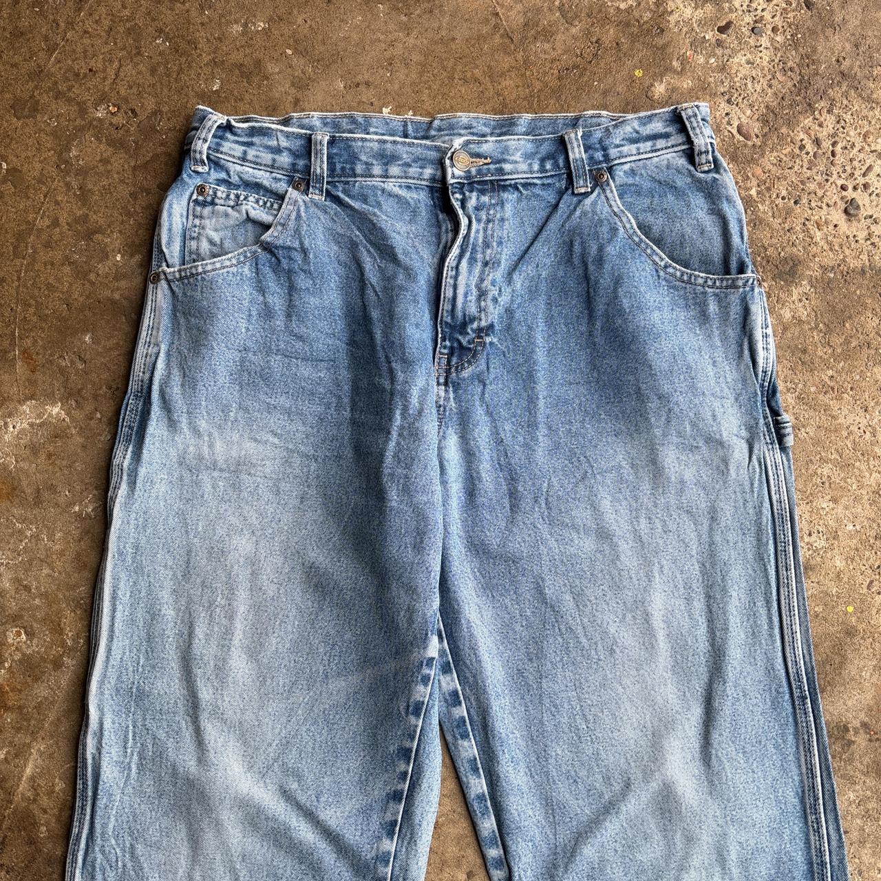 Blue denim Dickies Carpenter jeans