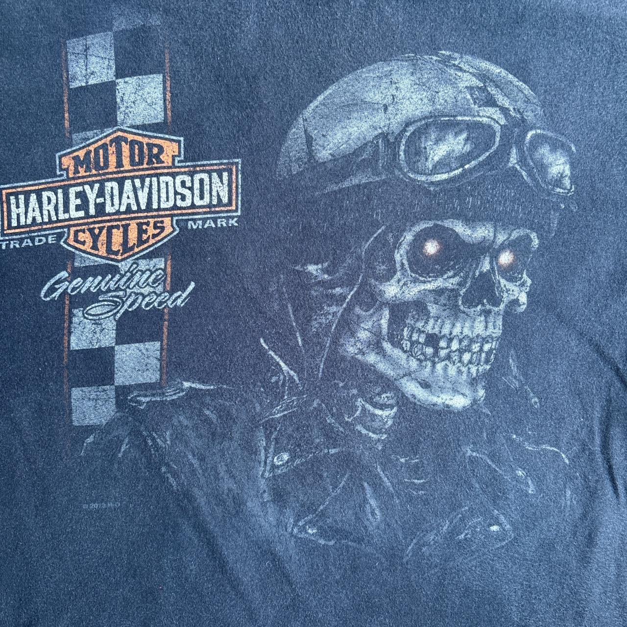 Black Harley Davidson Graphic T-Shirt