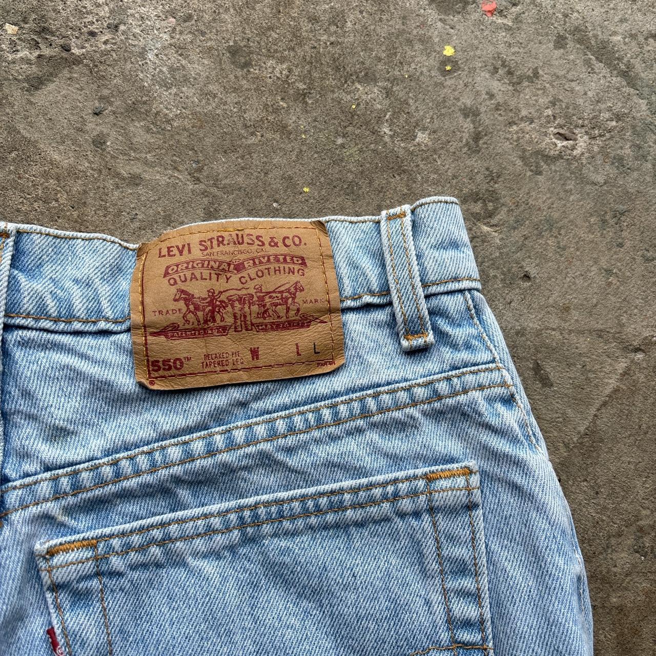 Vintage Light blue Levi’s denim short shorts