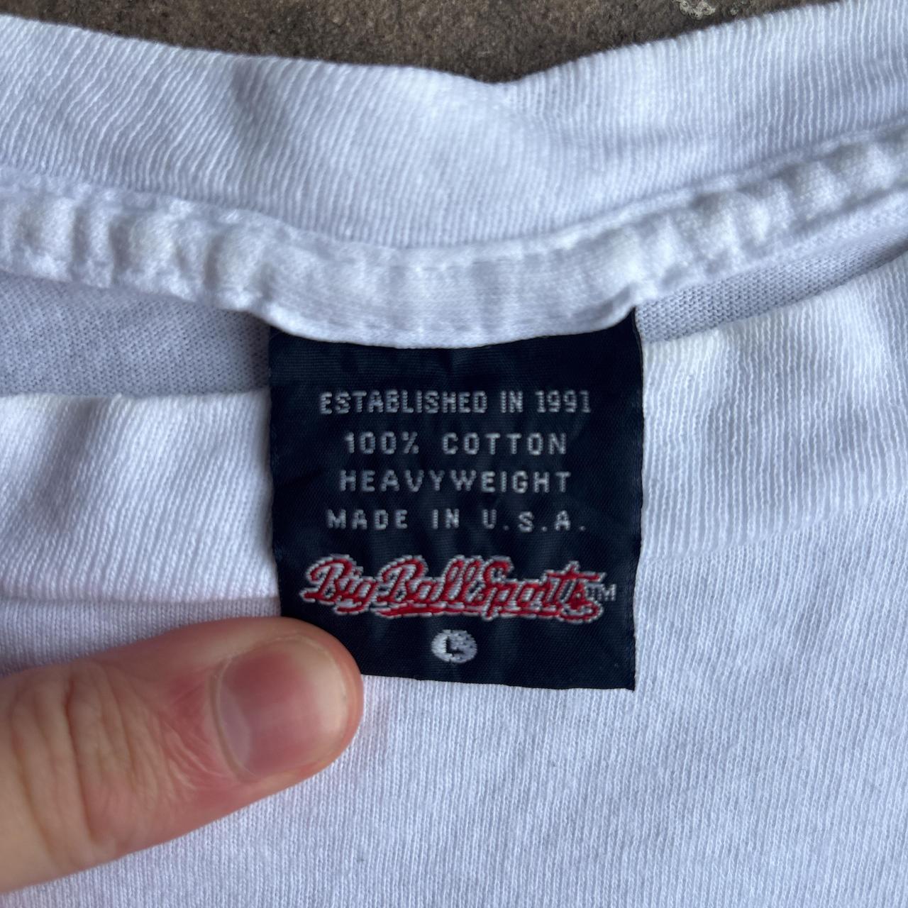 White Single Stitch Vintage 92’ ‘Baseball is Life’ Graphic T-Shirt - L