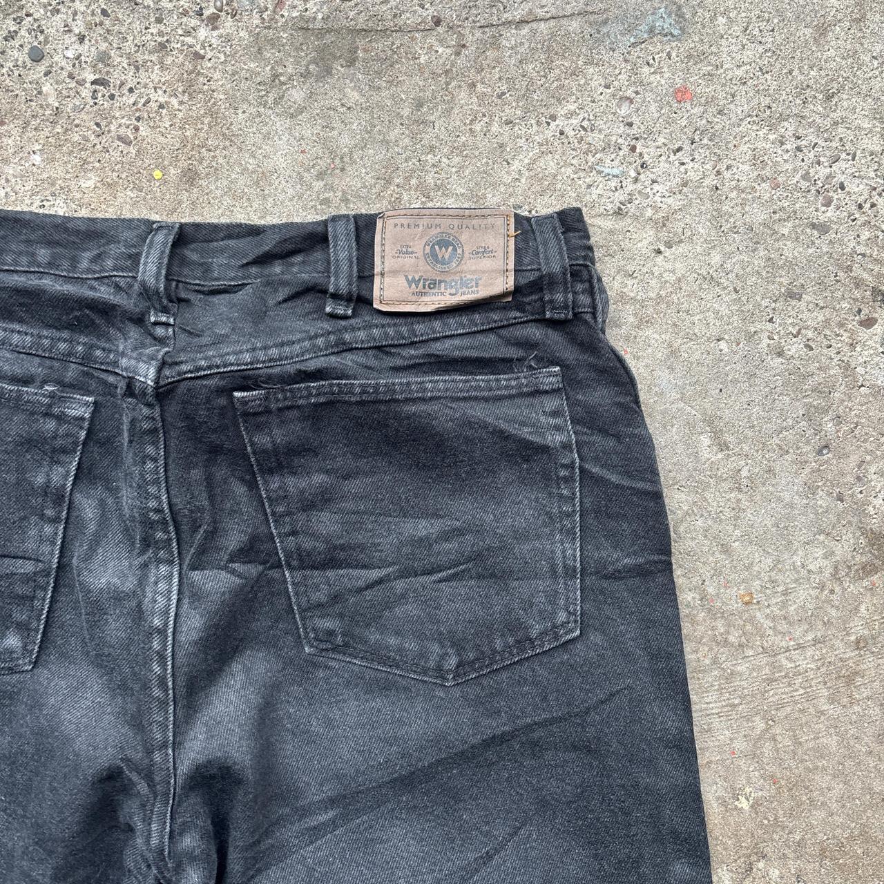 Vintage Black Wrangler Jorts