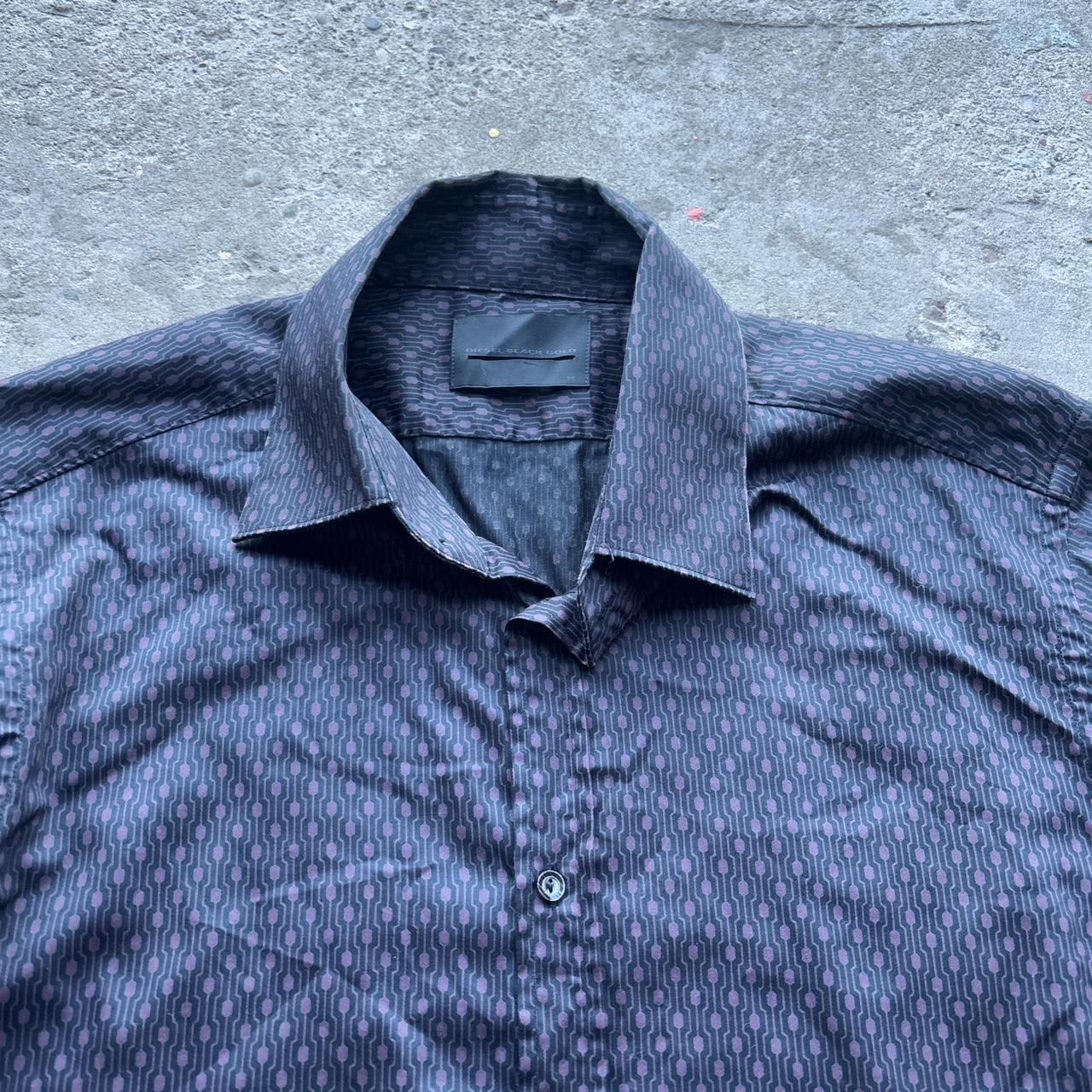 Diesel Black Gold patterned shirt