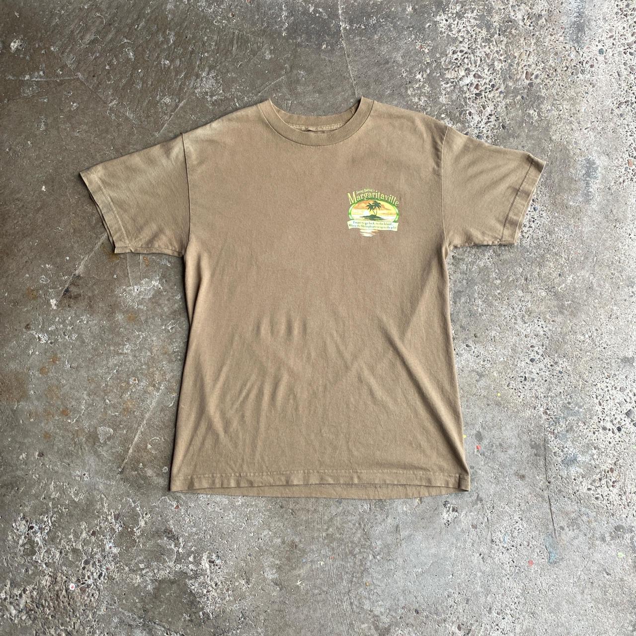 Brown Margaritaville Graphic Bar T-Shirt - L