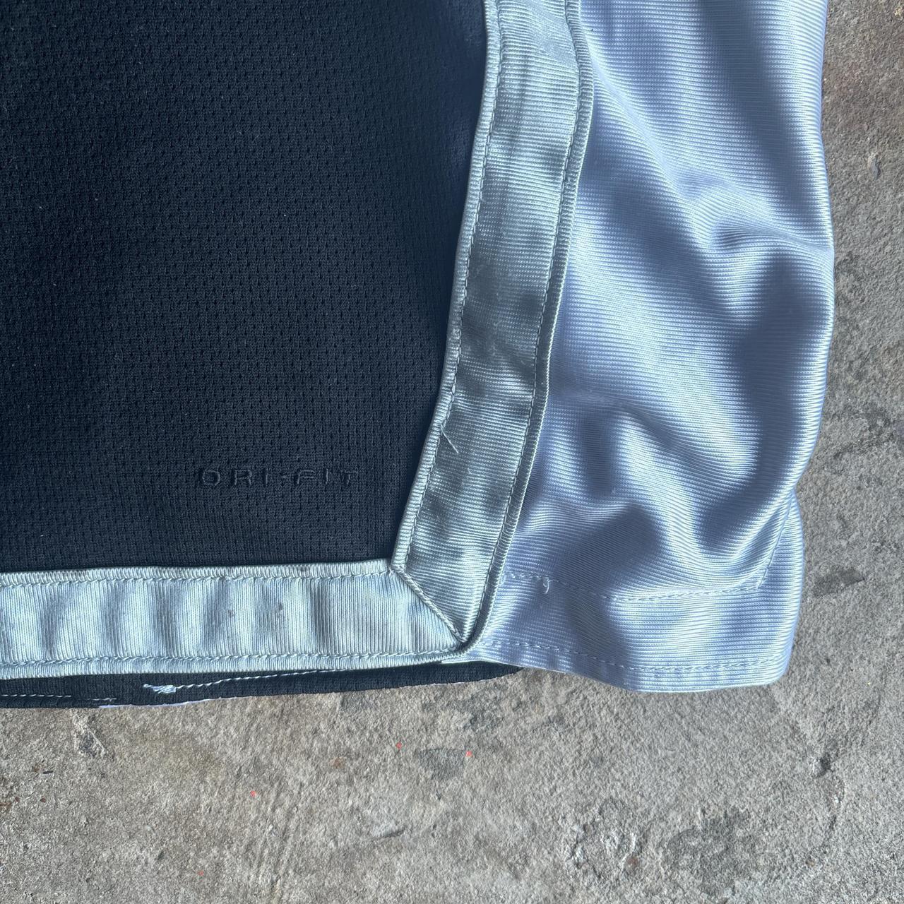 Black/Silver Nike Dri-Fit Basketball Shorts