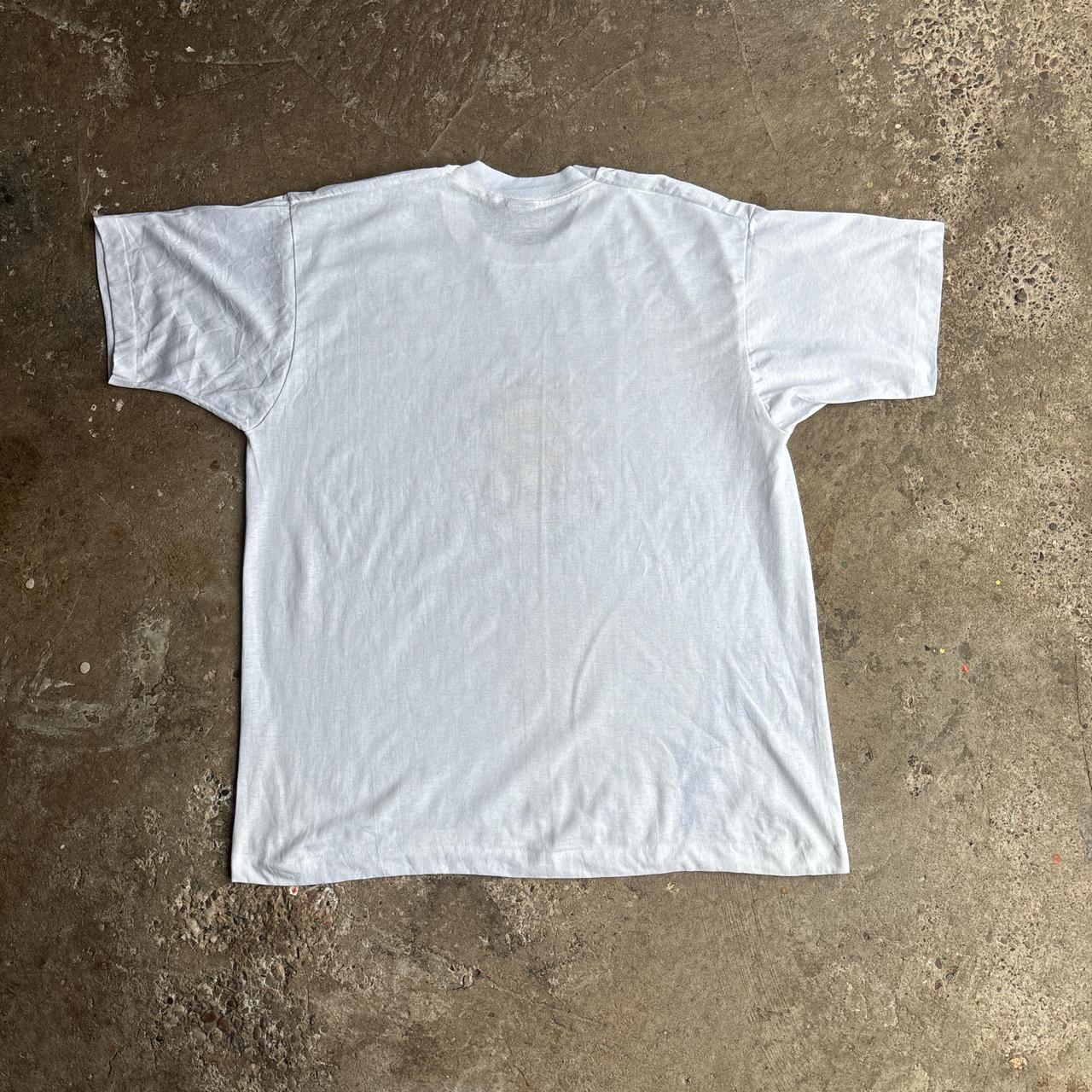 Vintage 90’s White Single Stitch Graphic T-Shirt