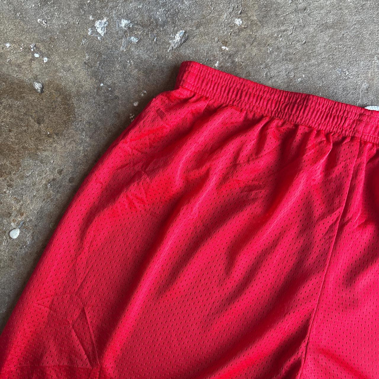 Red Basketball Shorts w/ Cardinal Logo