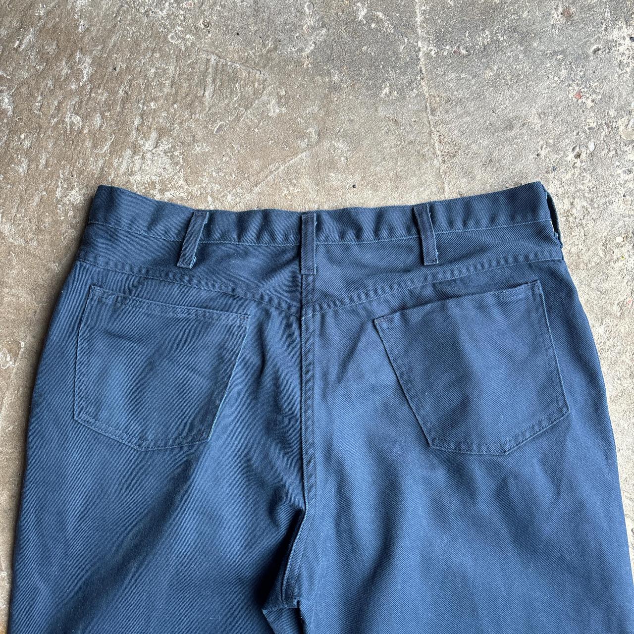 Navy Cotton/Polyester Dickies Trousers