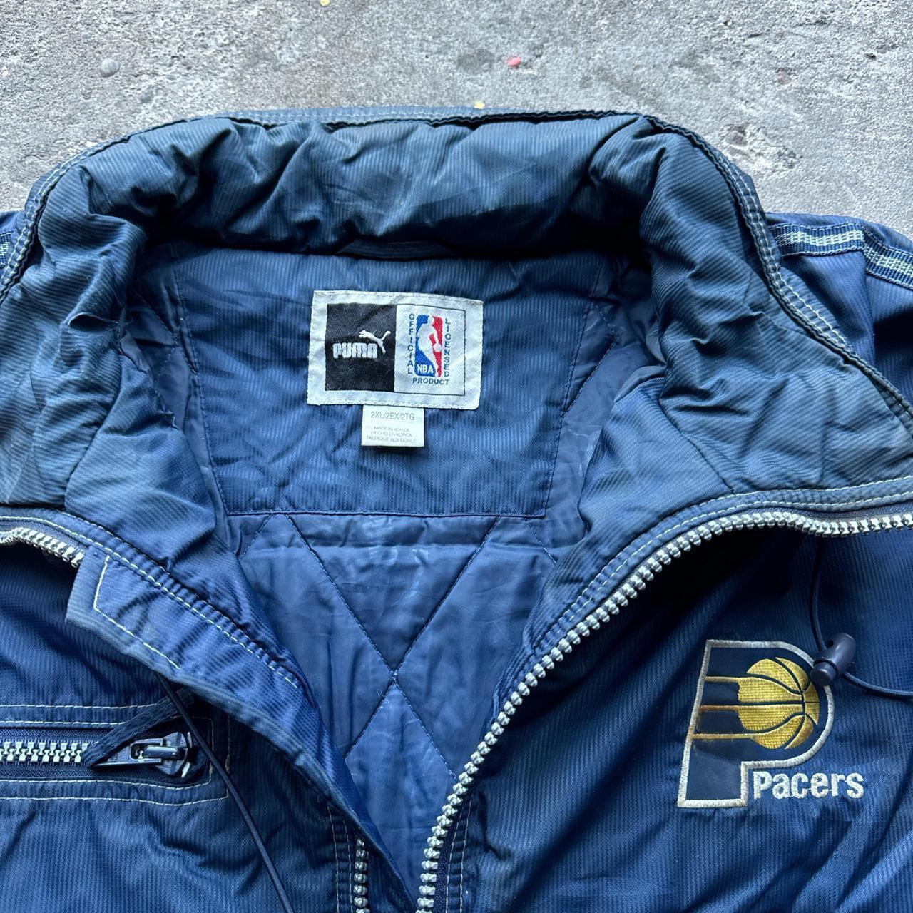 Vintage Puma x nba Indiana Pacers jacket with embroidered logos