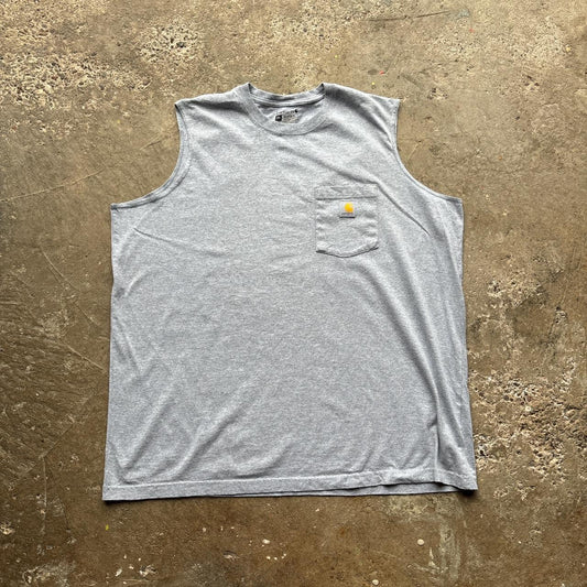 Grey Carhartt vest with pocket - XXL