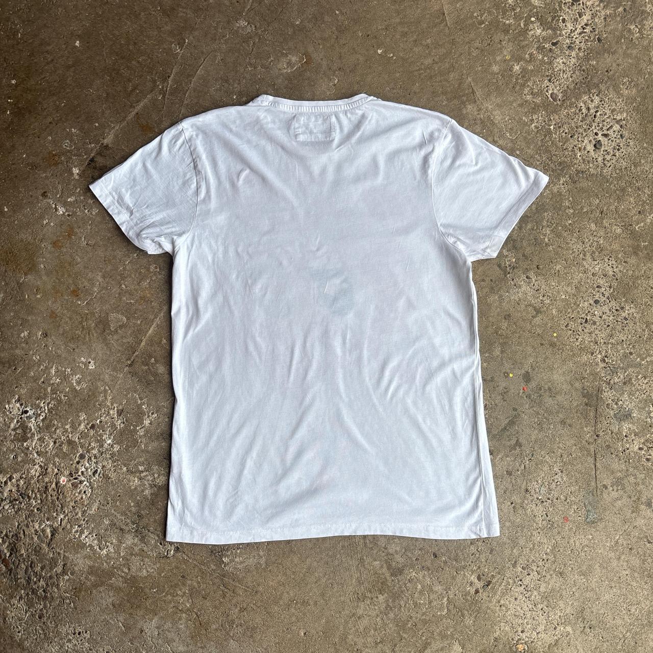 White Graphic Rolling Stones T-Shirt - L