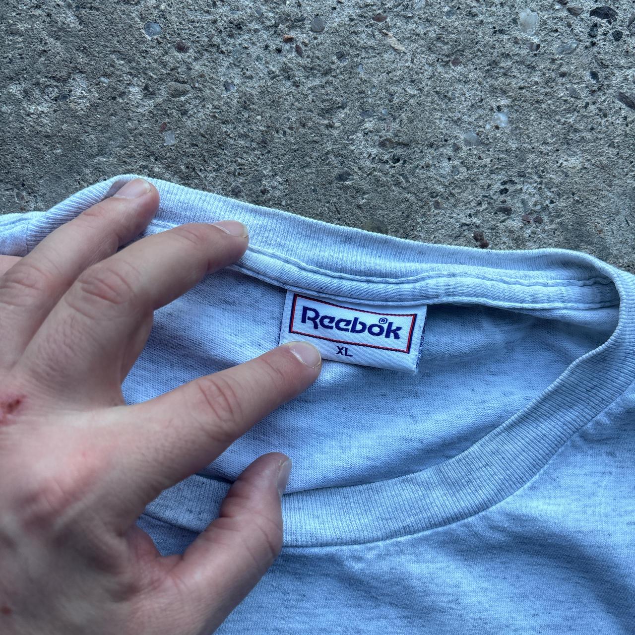 Vintage Grey Reebok t-shirt - XL