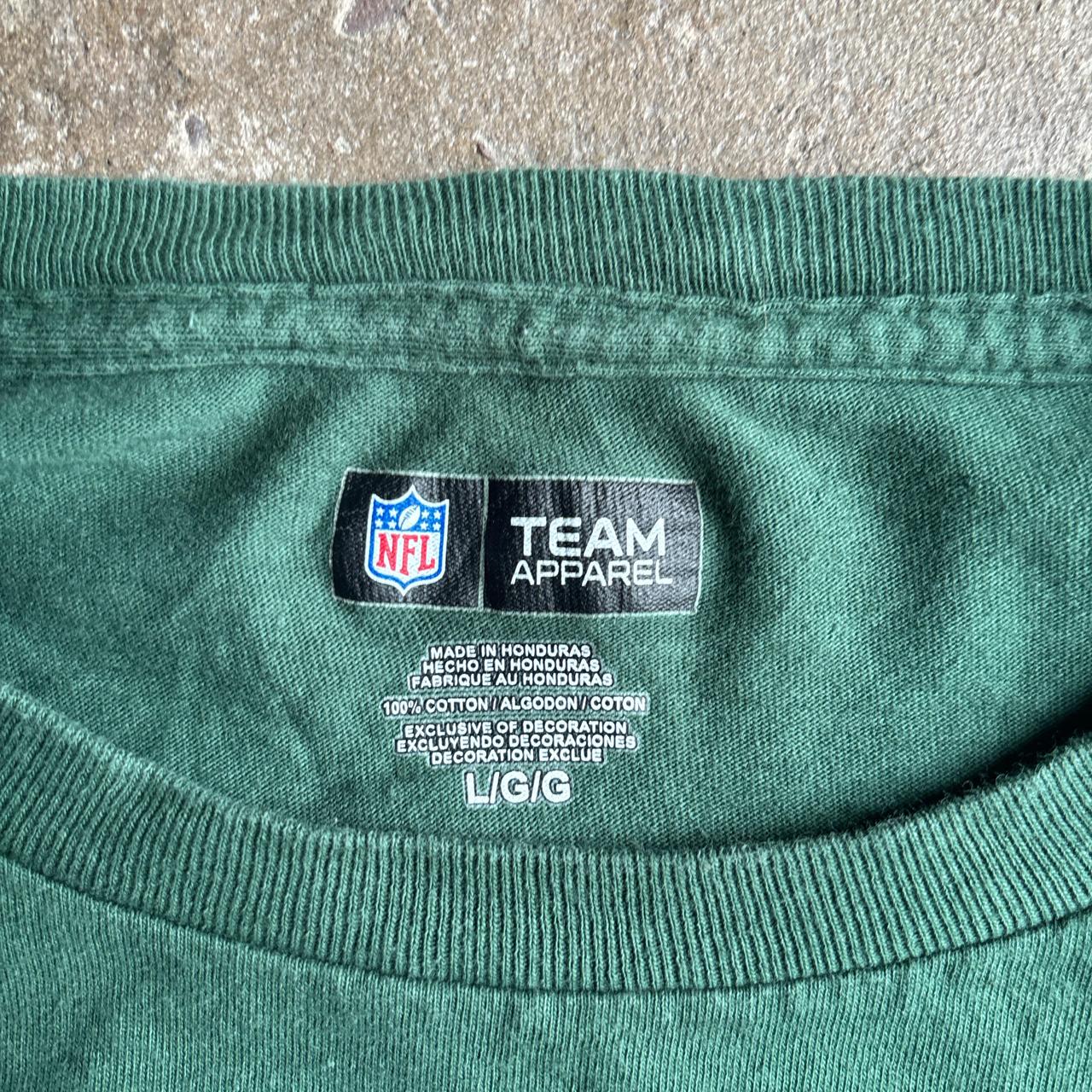 Green NFL Greenbay Packers Long-Sleeve T-Shirt