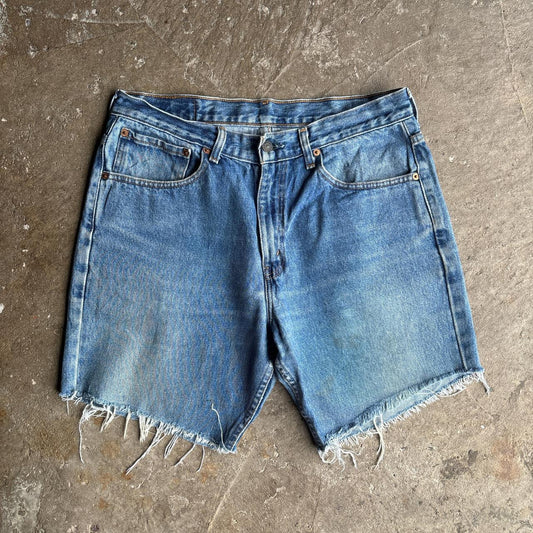 Levi’s 581 06 denim cut off shorts - W34