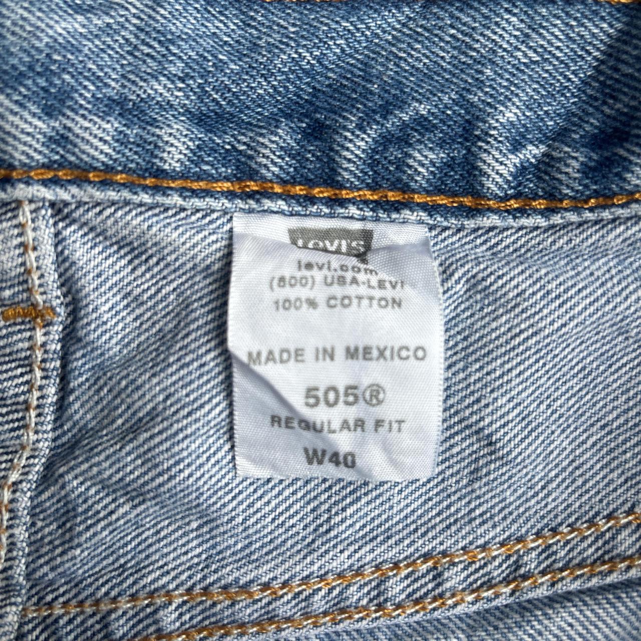 Light Blue Denim Levi’s 505 Jean Shorts