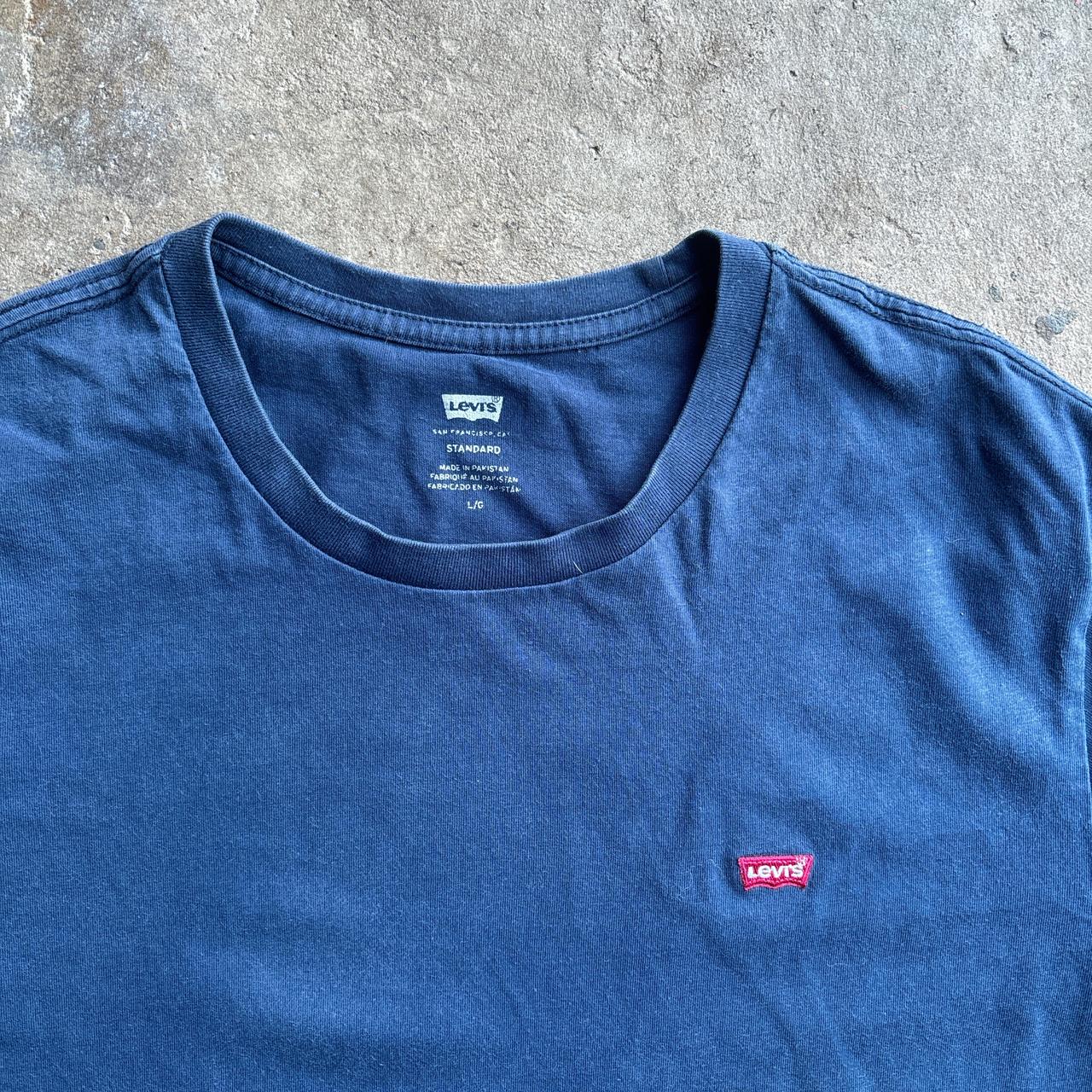 Navy Levi’s T-Shirt With Classic Red Logo
