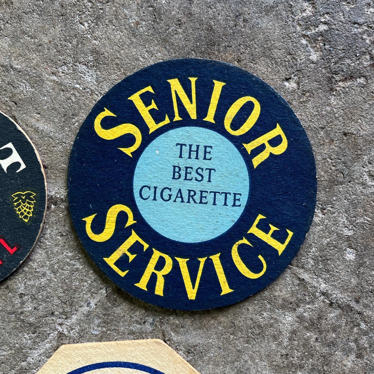 Vintage beer mat collection (group of 5)