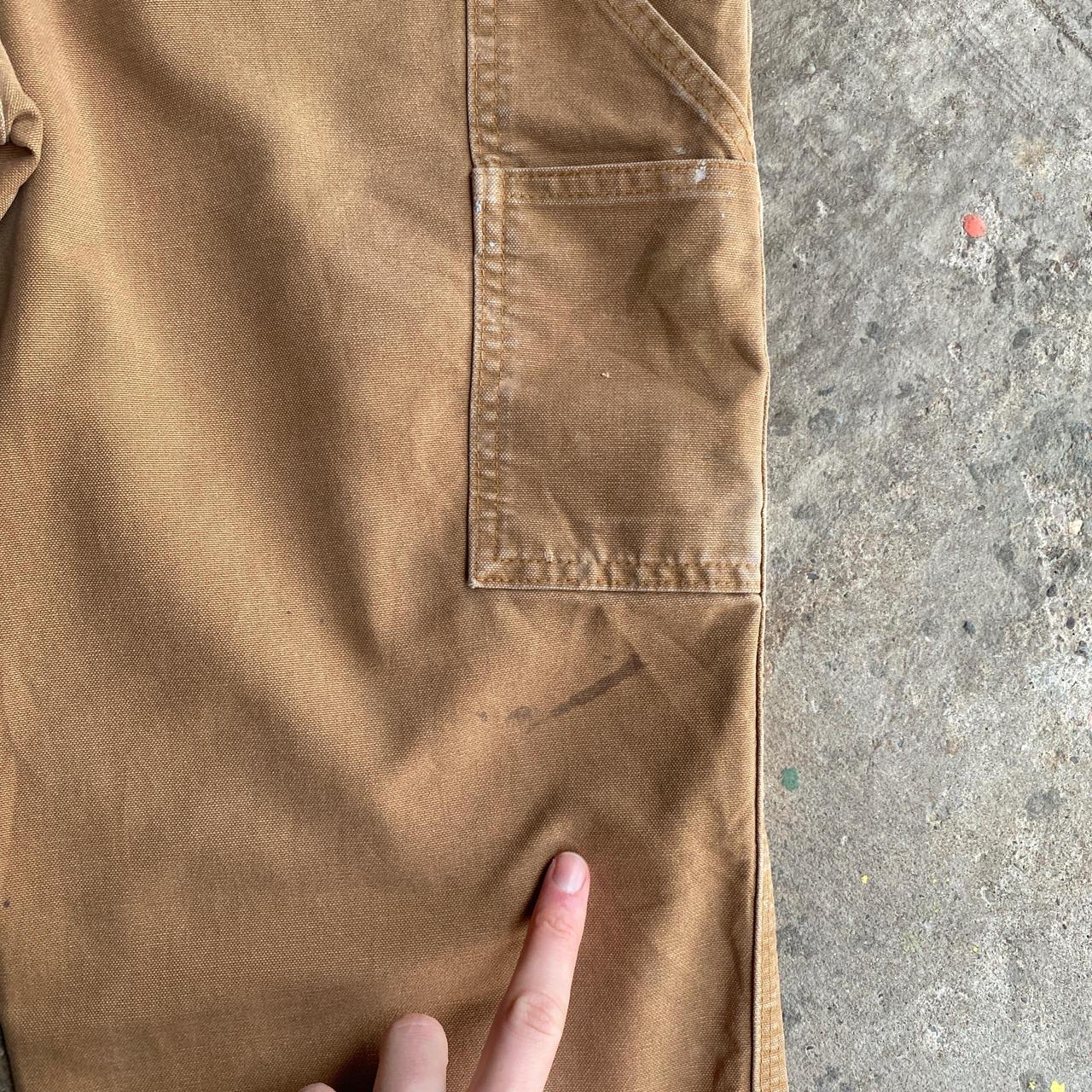 Tan Carhartt Workwear Carpenter Pants - W32