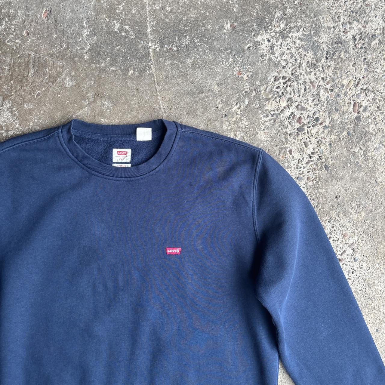 Navy Blue Levi’s Crewneck Sweatshirt - M