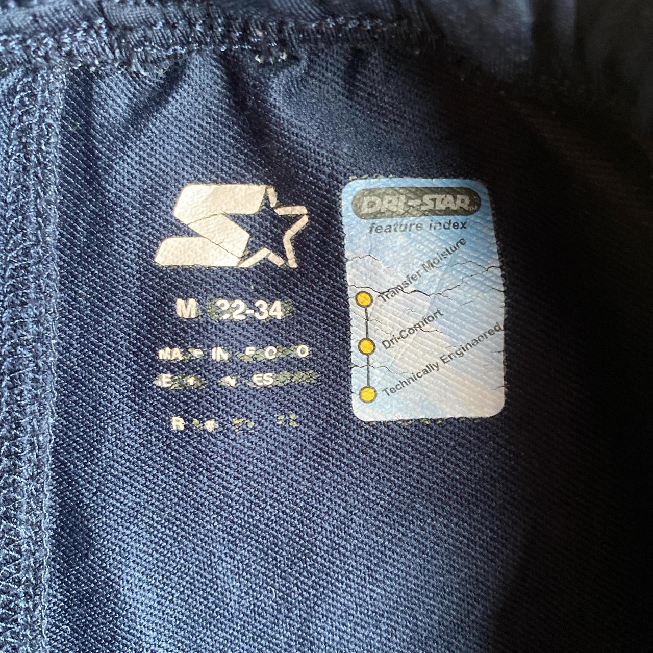 Navy Starter Tracksuit Bottoms - M