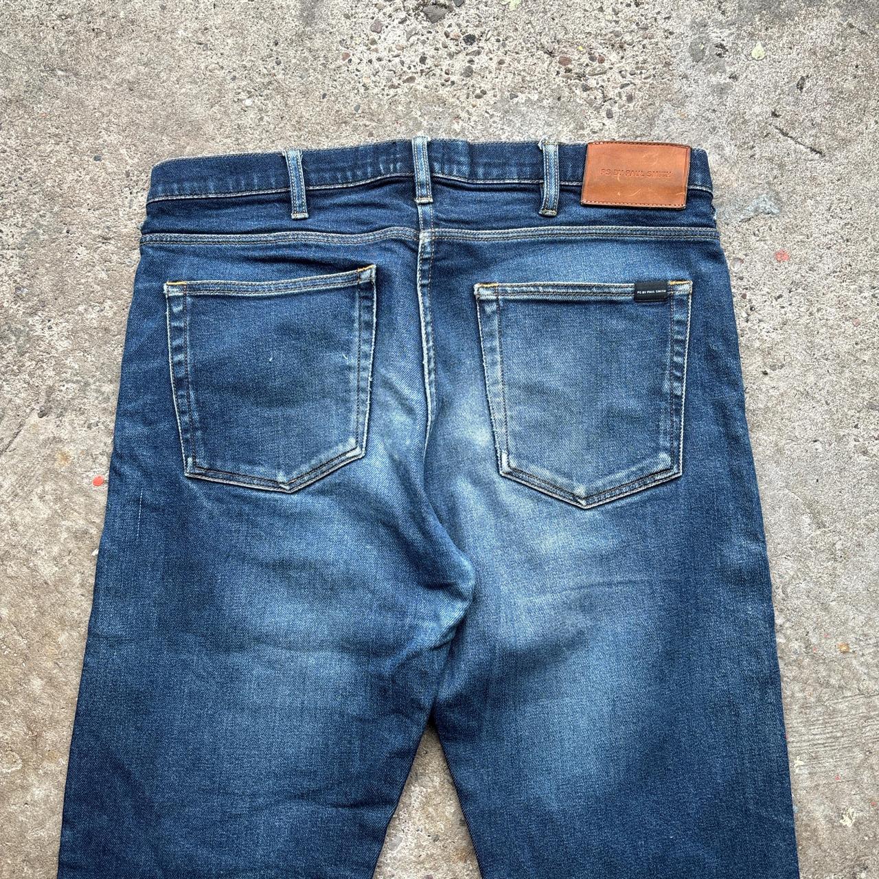 Navy blue Paul Smith straight leg denim jeans - W30