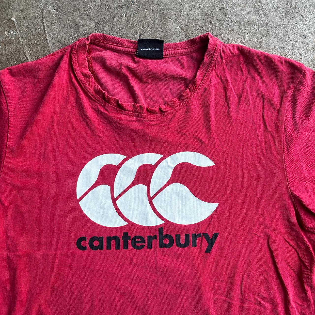 Red Canterbury Logo T-Shirt