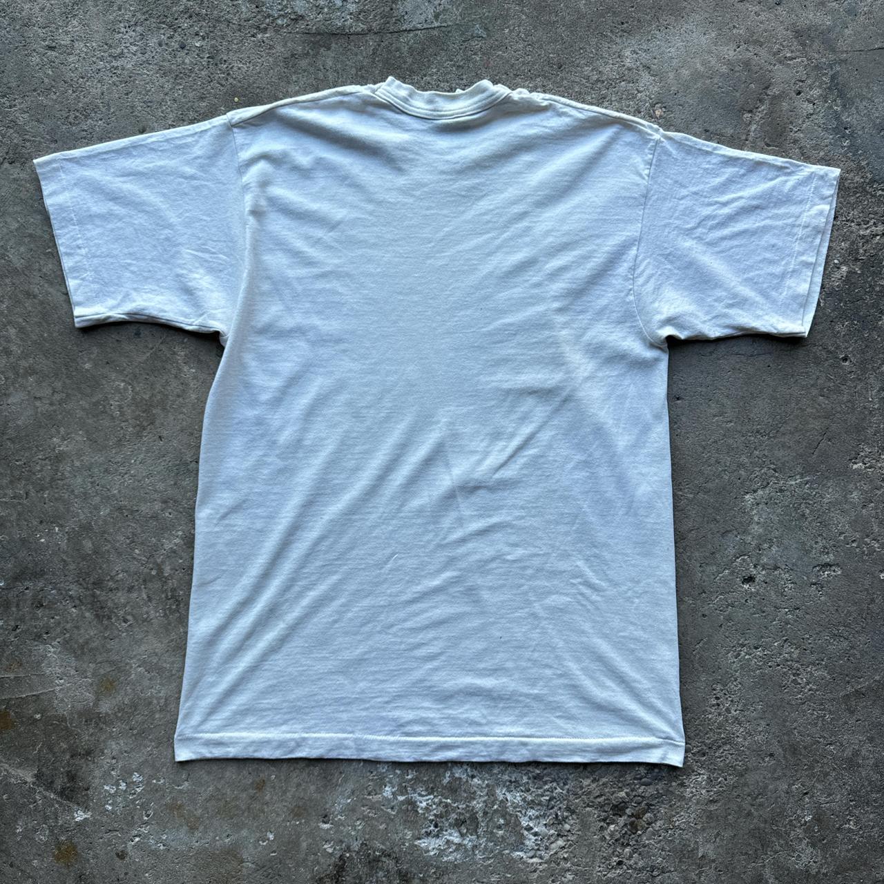 Off white graphic tee with Iowa print