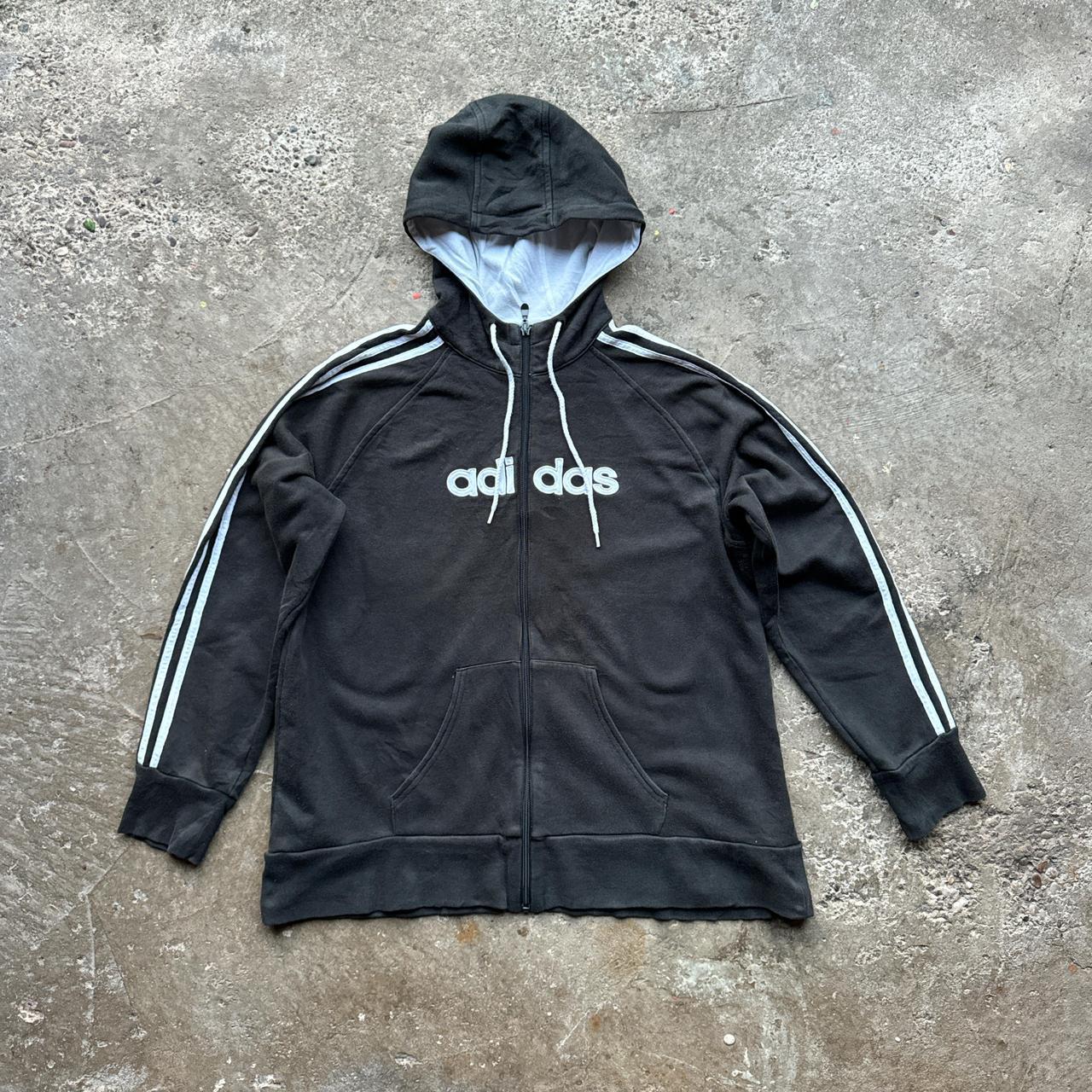 Vintage Adidas zip-up hoody