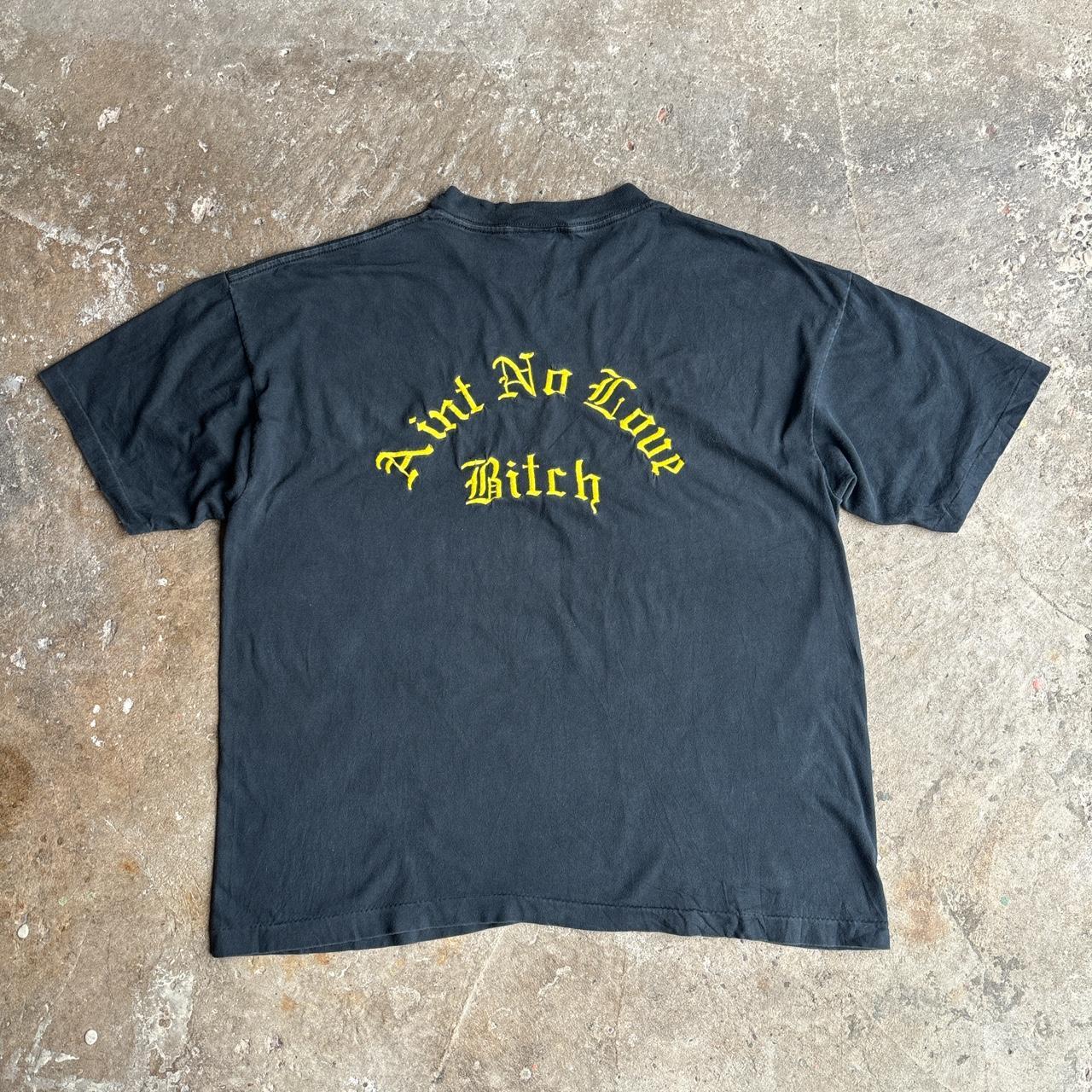 90s Black ‘Ain’t no Love, B****’ single stitch t-shirt