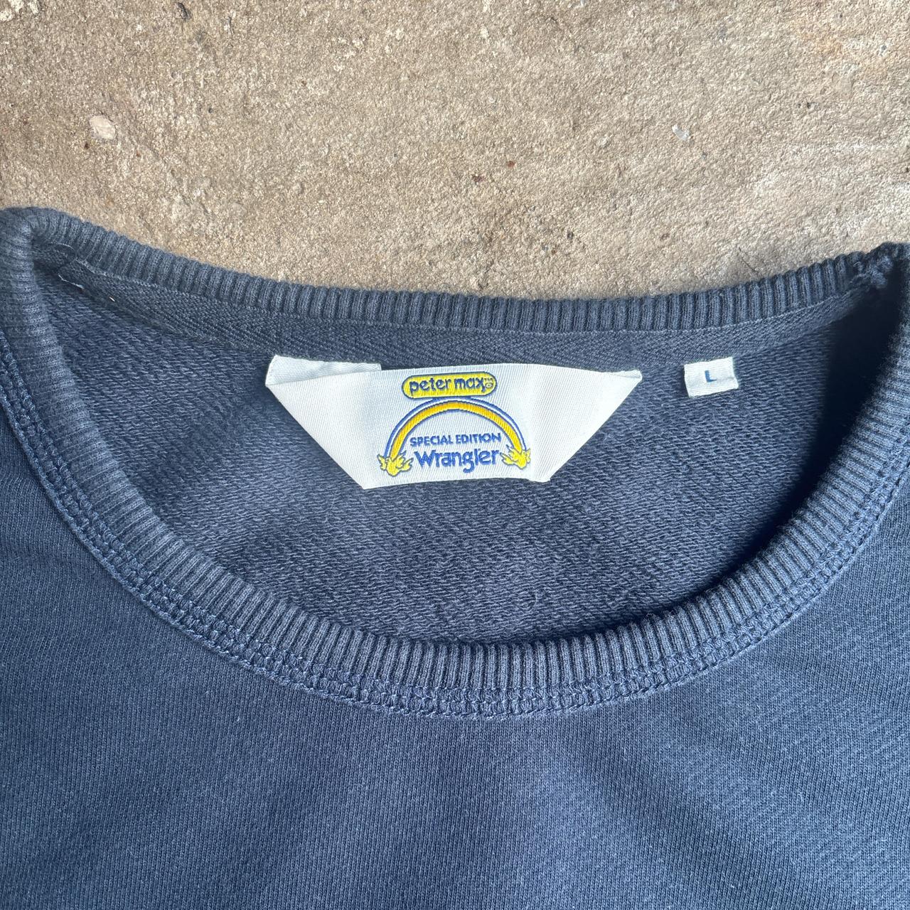 Navy Wrangler x Peter Max Graphic Sweatshirt