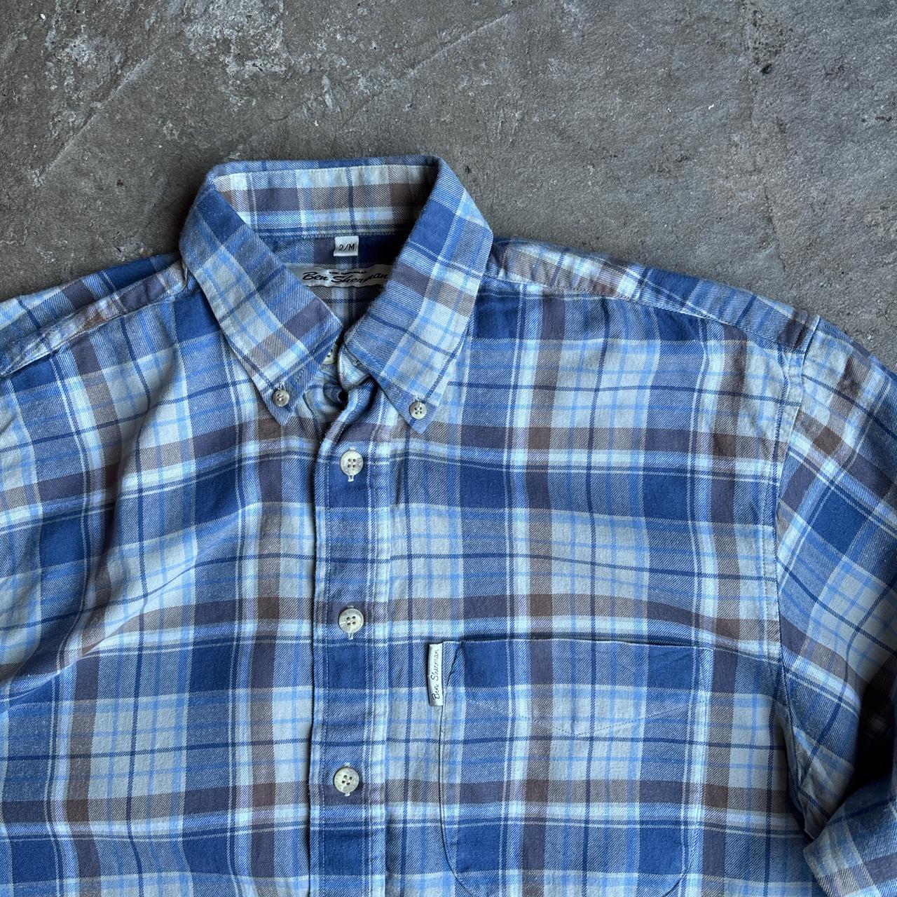 Ben Sherman Blue Checkered Shirt