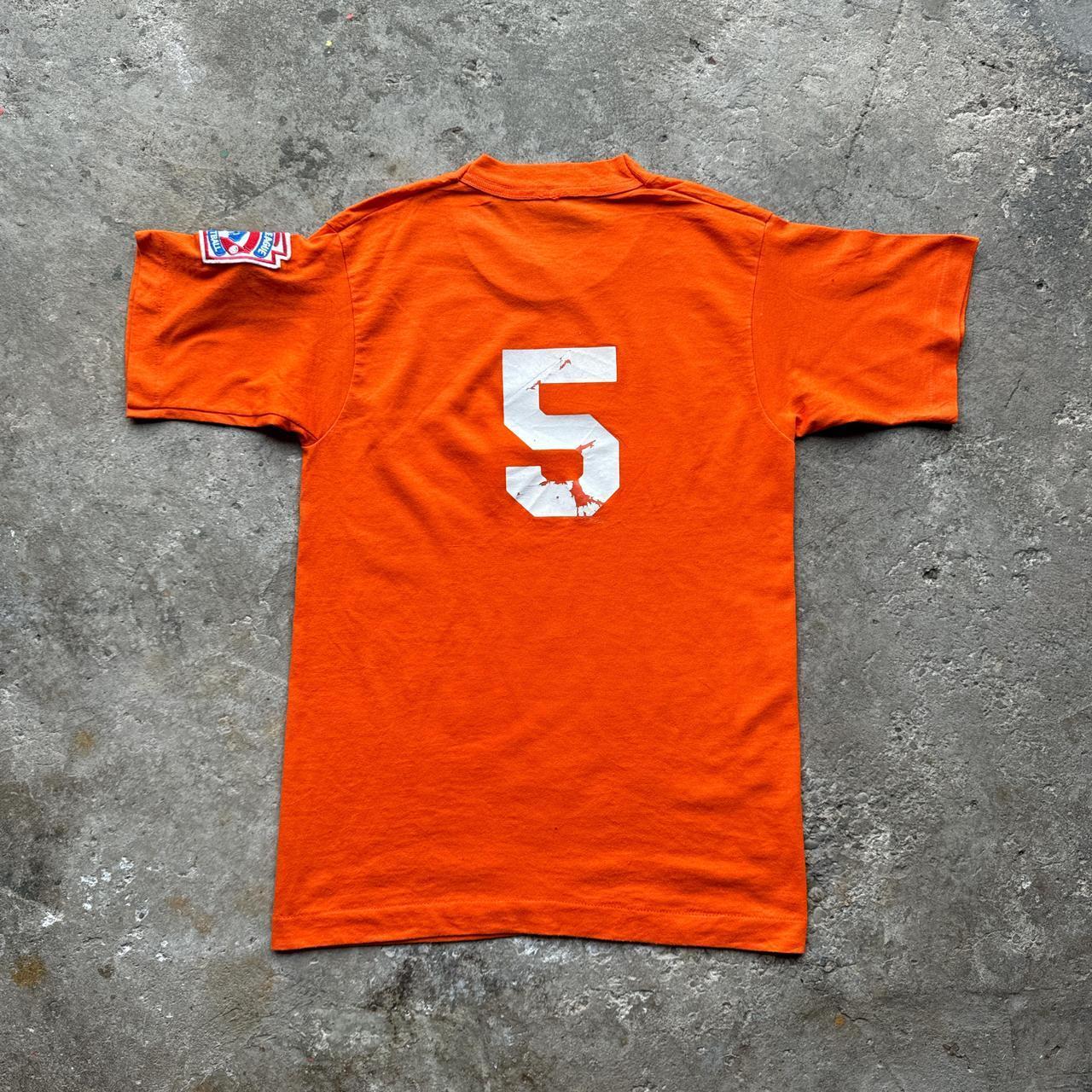 Orange Little League graphic tee