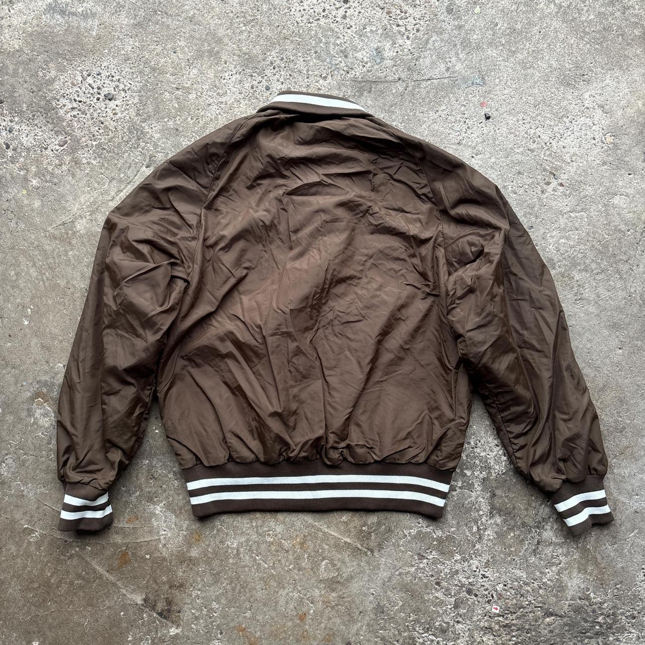 Vintage King Louie brown bomber jacket