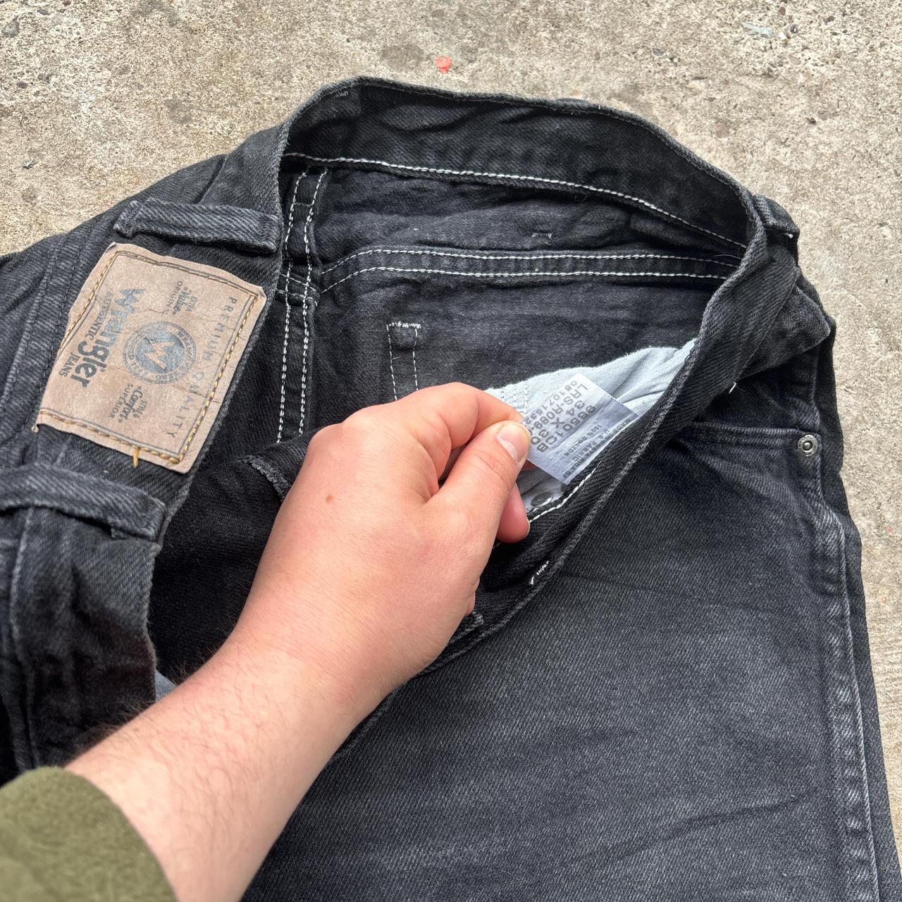 Vintage Black Wrangler Jorts