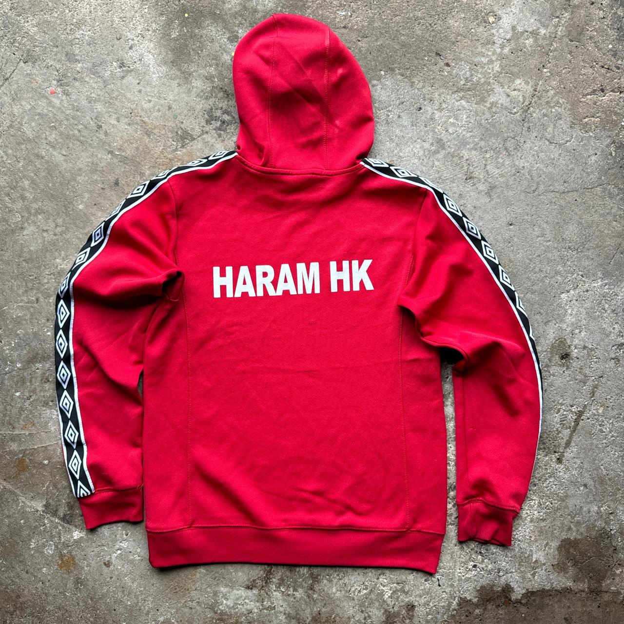 Red Umbro hoody