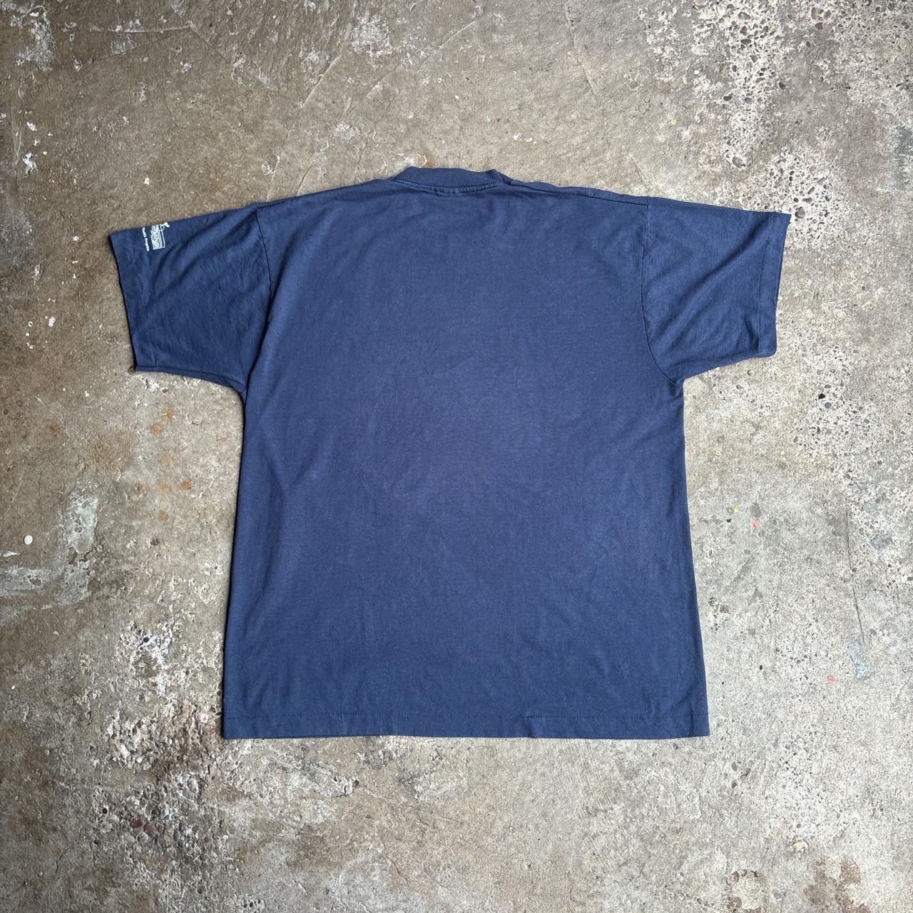 Vintage Navy Single Stitch ‘Born to Walk’ Graphic T-Shirt