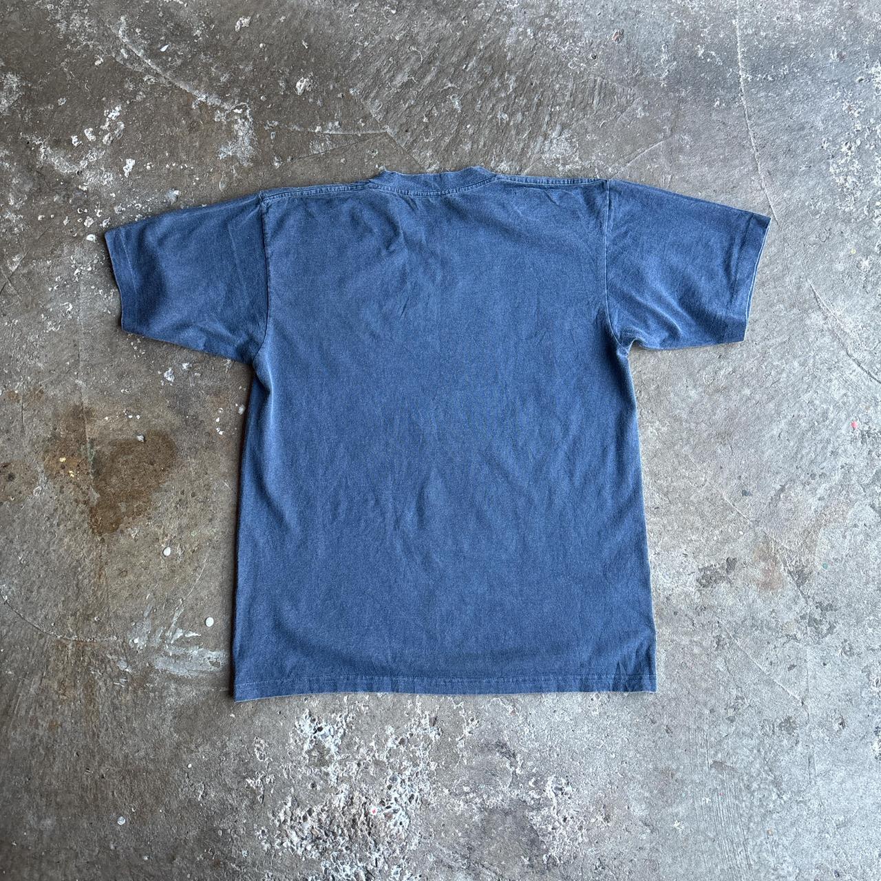 Grey Syracuse Print Single Stitch T-Shirt