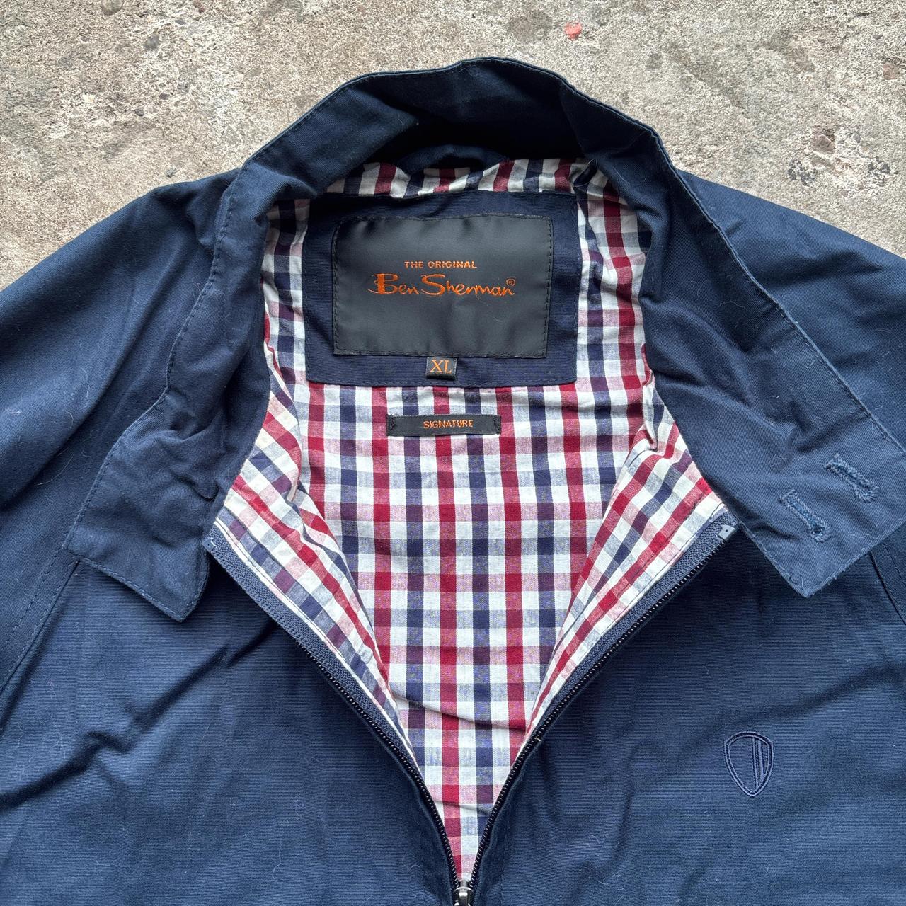 Vintage navy Ben Sherman Harrington jacket